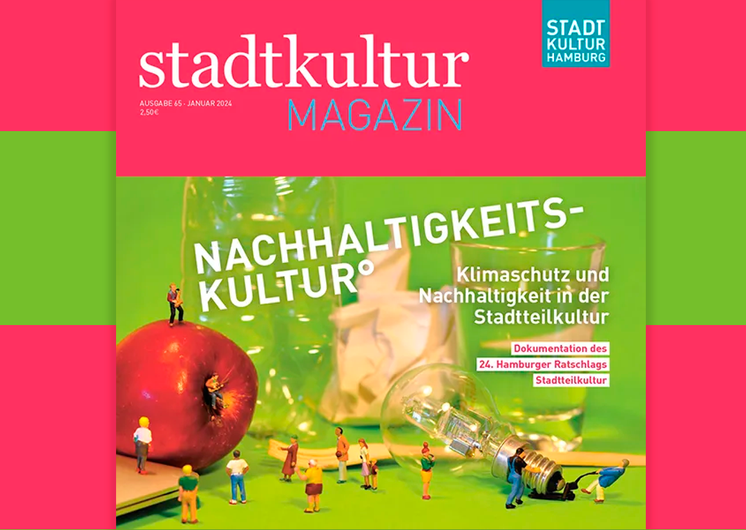 Titel des stadtkultur Magazins Nr 65 zum 24. Hamburger Ratschlag Stadtteilkultur